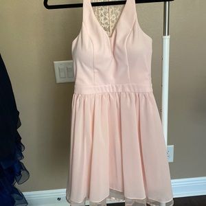 Light pink formal dress